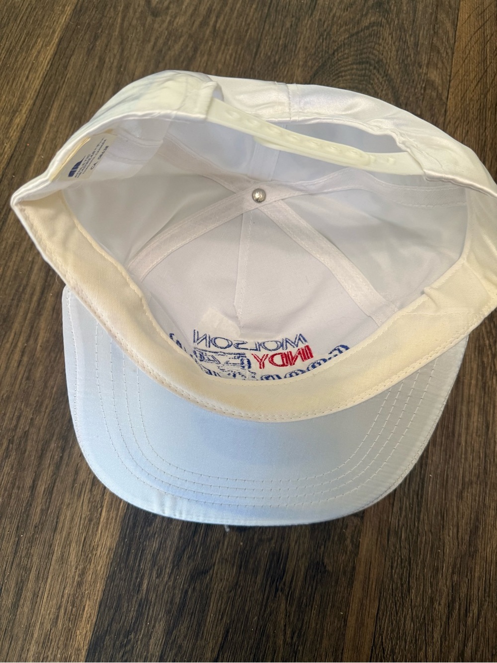 Indy Goodyear White Racing Cap - Picture 3 of 3